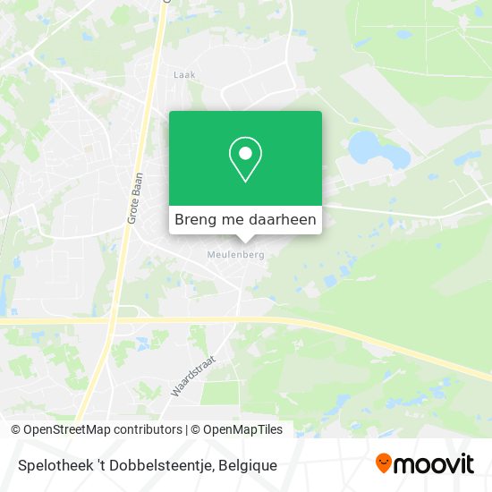 Spelotheek 't Dobbelsteentje kaart