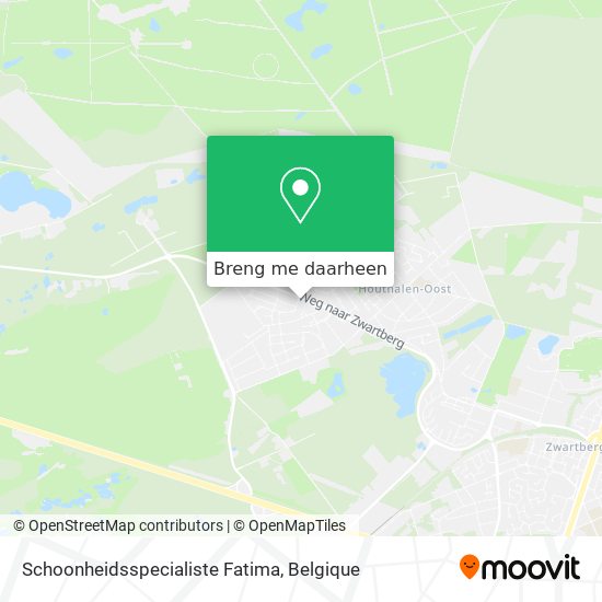 Schoonheidsspecialiste Fatima kaart