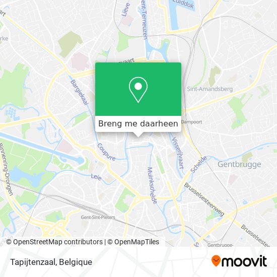 Tapijtenzaal kaart