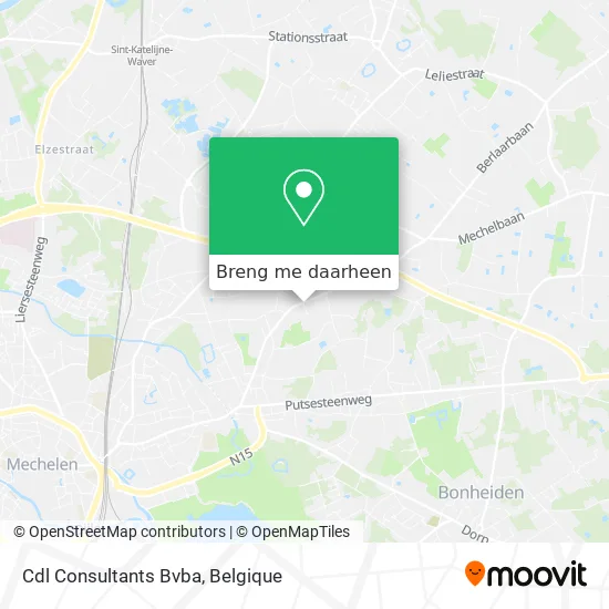 Cdl Consultants Bvba kaart