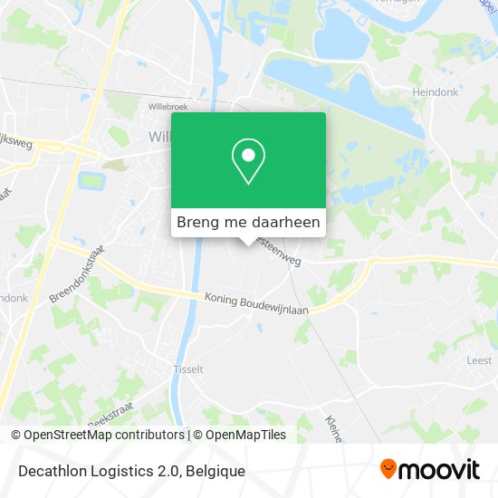 Decathlon Logistics 2.0 kaart