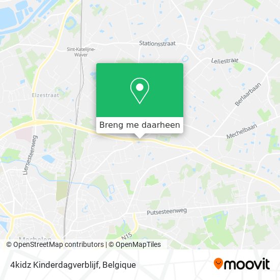 4kidz Kinderdagverblijf kaart