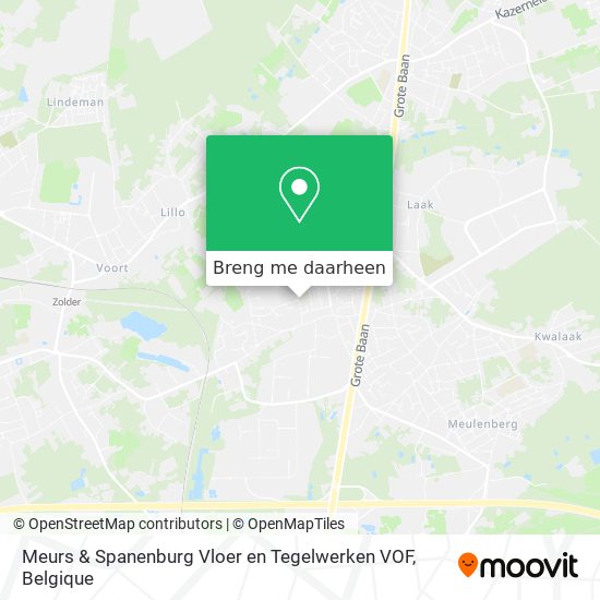 Meurs & Spanenburg Vloer en Tegelwerken VOF kaart