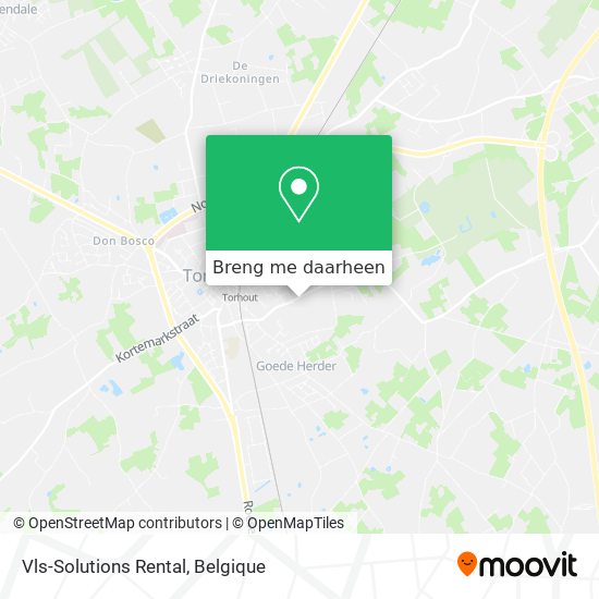 Vls-Solutions Rental kaart