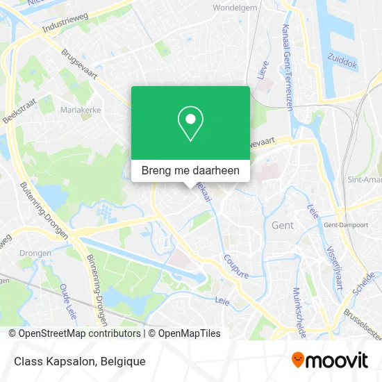 Class Kapsalon kaart