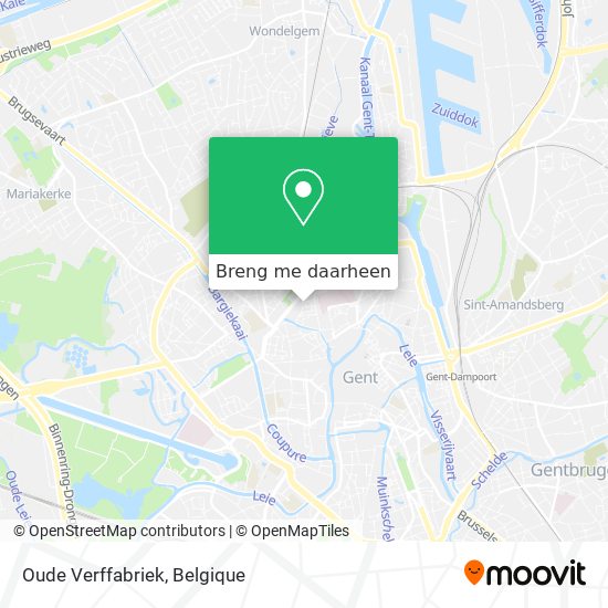 Oude Verffabriek kaart