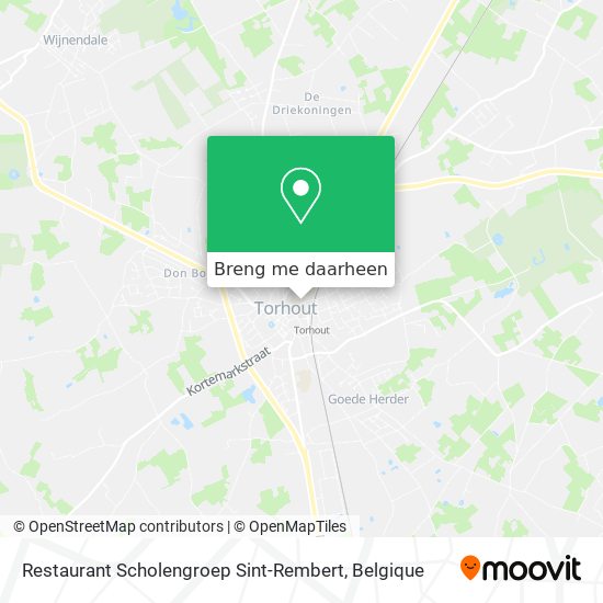 Restaurant Scholengroep Sint-Rembert kaart