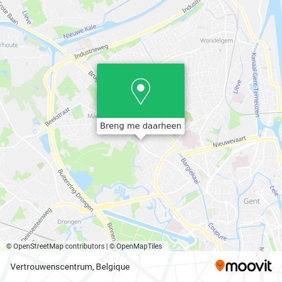 Vertrouwenscentrum kaart