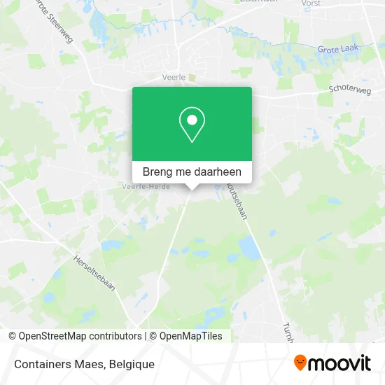 Containers Maes kaart