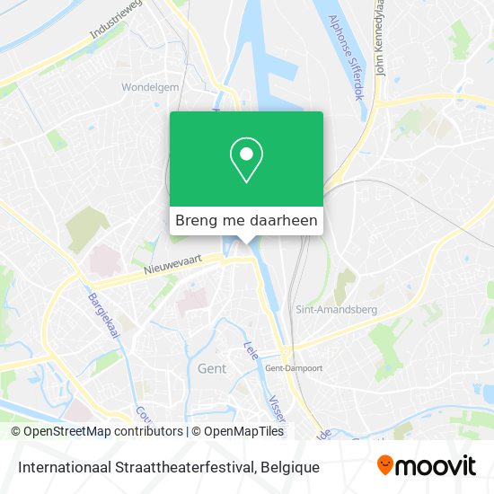 Internationaal Straattheaterfestival kaart