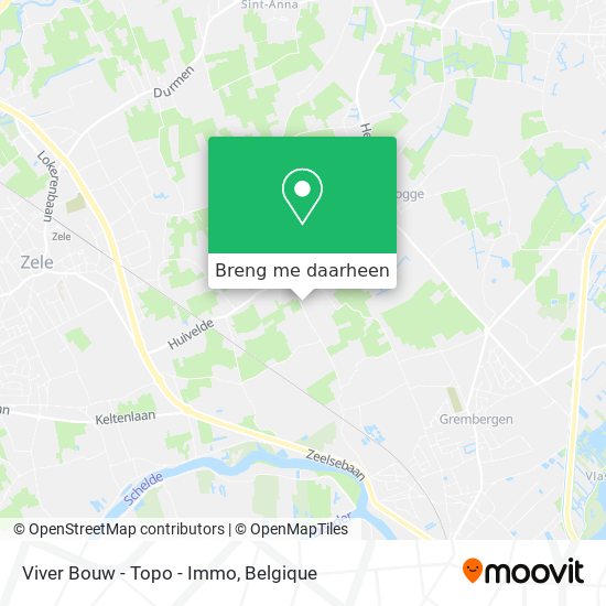 Viver Bouw - Topo - Immo kaart