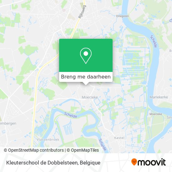 Kleuterschool de Dobbelsteen kaart