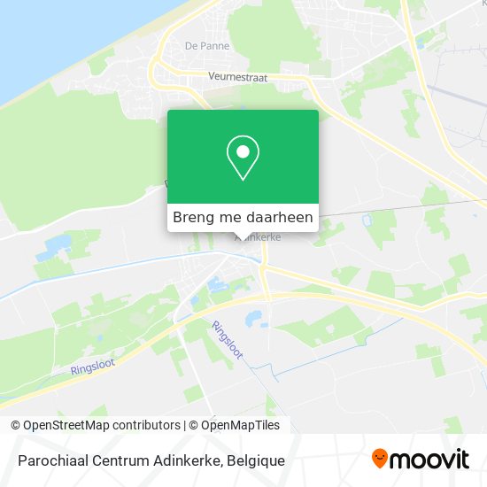 Parochiaal Centrum Adinkerke kaart