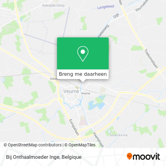Bij Onthaalmoeder Inge kaart