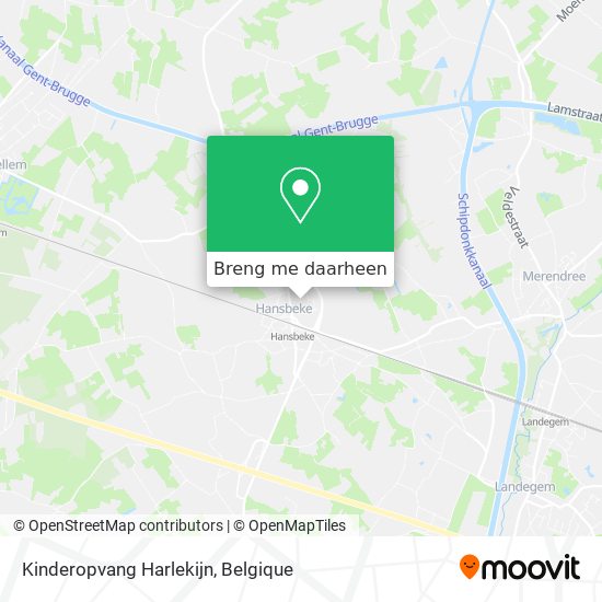 Kinderopvang Harlekijn kaart