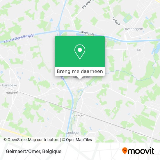 Geirnaert/Omer kaart