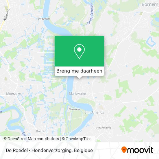 De Roedel - Hondenverzorging kaart