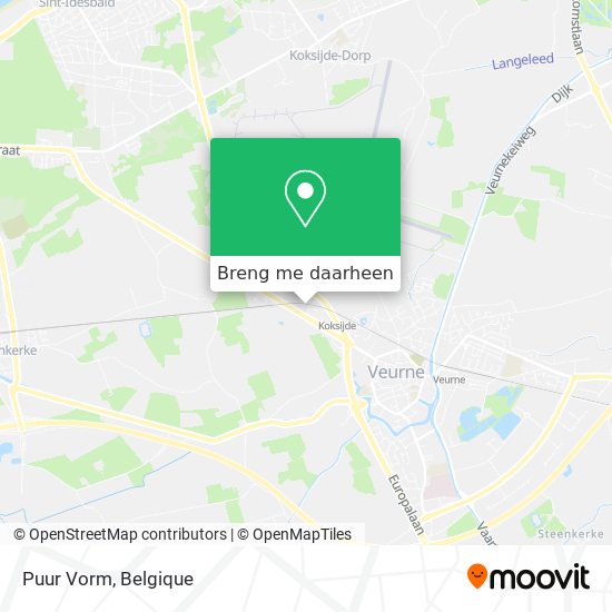 Puur Vorm kaart