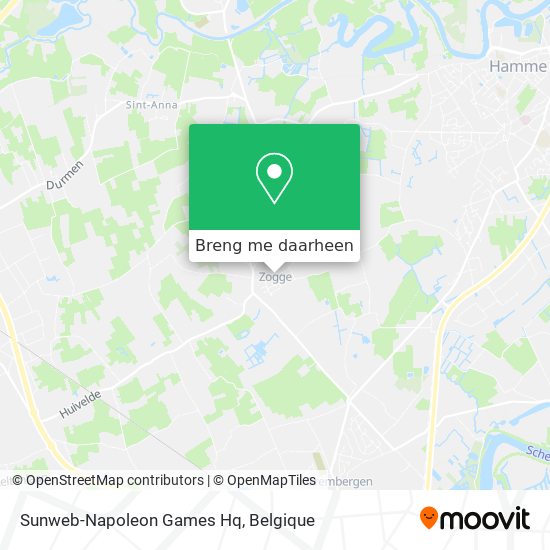 Sunweb-Napoleon Games Hq kaart