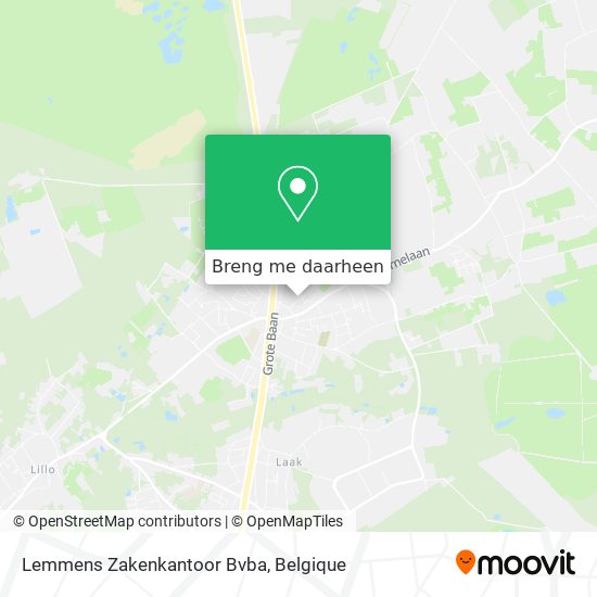 Lemmens Zakenkantoor Bvba kaart