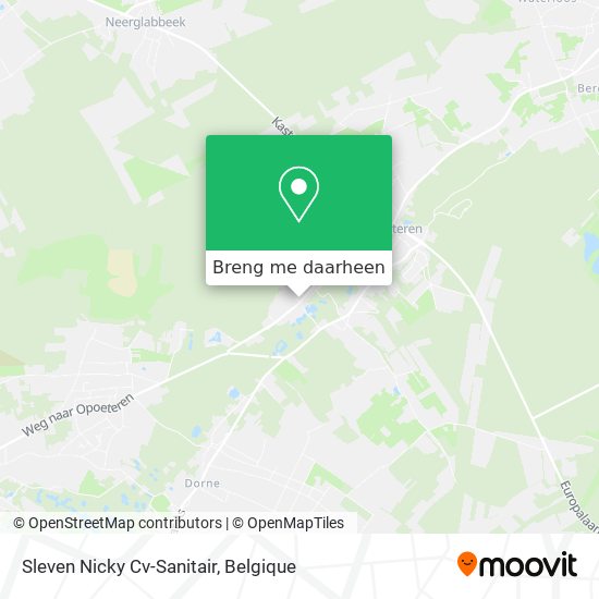 Sleven Nicky Cv-Sanitair kaart