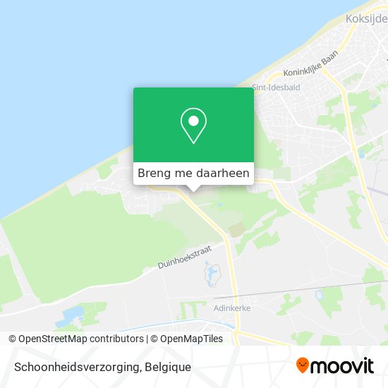 Schoonheidsverzorging kaart