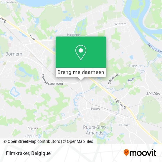 Filmkraker kaart