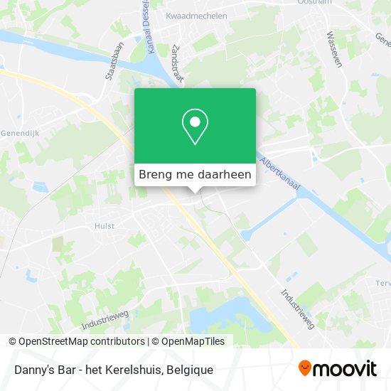 Danny's Bar - het Kerelshuis kaart