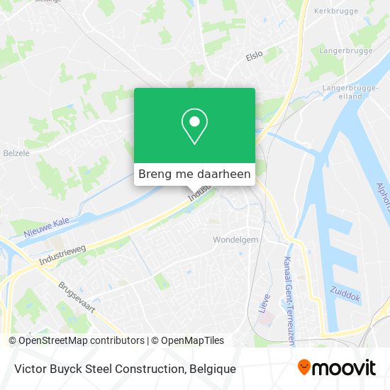 Victor Buyck Steel Construction kaart