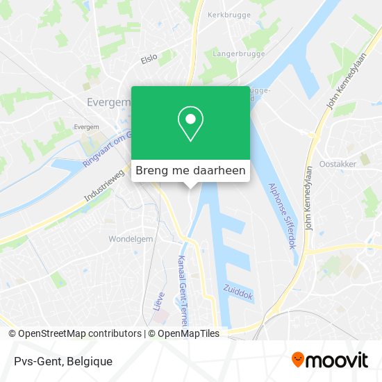 Pvs-Gent kaart