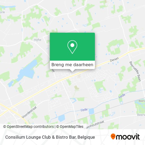Consilium Lounge Club & Bistro Bar kaart