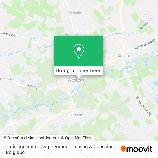 Trainingscenter Gvg Personal Training & Coaching kaart