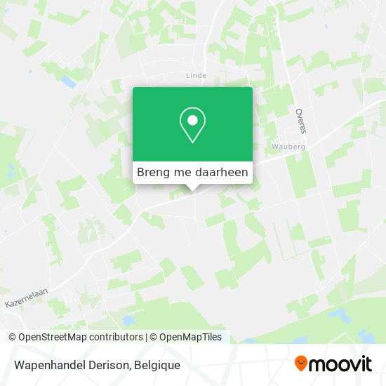 Wapenhandel Derison kaart