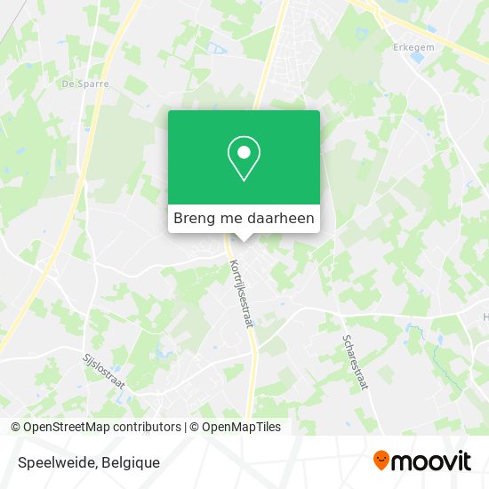 Speelweide kaart