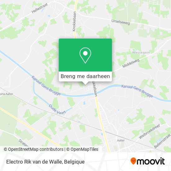 Electro Rik van de Walle kaart