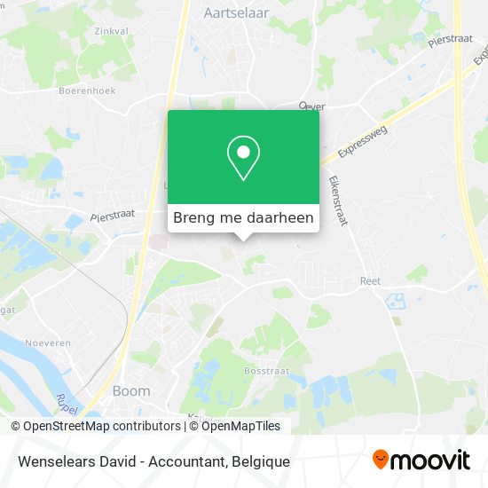 Wenselears David - Accountant kaart