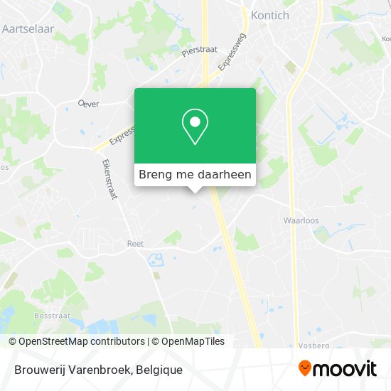 Brouwerij Varenbroek kaart