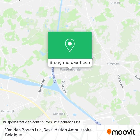 Van den Bosch Luc, Revalidation Ambulatoire kaart