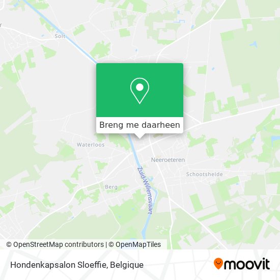 Hondenkapsalon Sloeffie kaart