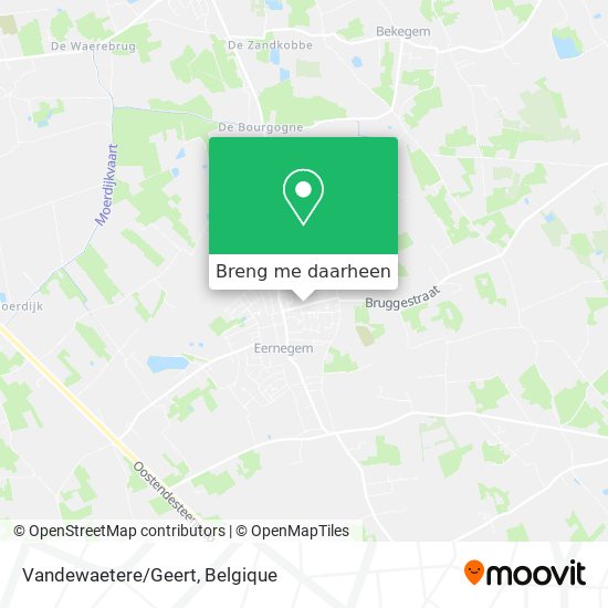 Vandewaetere/Geert kaart