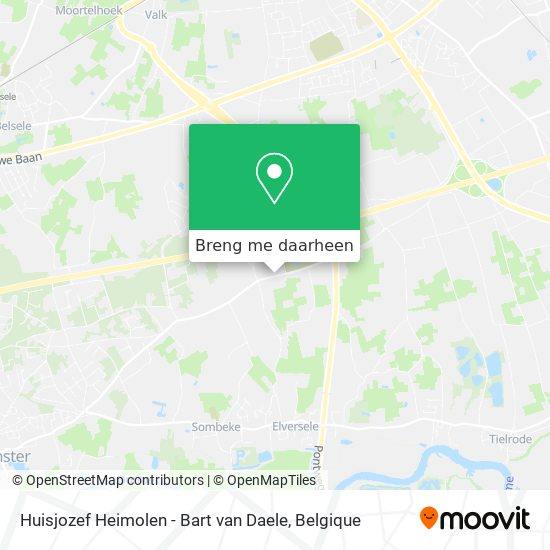 Huisjozef Heimolen - Bart van Daele kaart