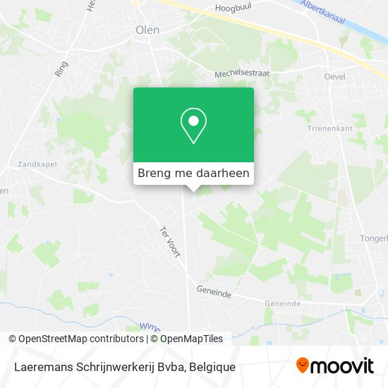 Laeremans Schrijnwerkerij Bvba kaart