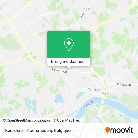 Kerckhaert Hoefsmederij kaart