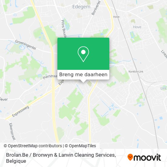 Brolan.Be / Bronwyn & Lanvin Cleaning Services kaart