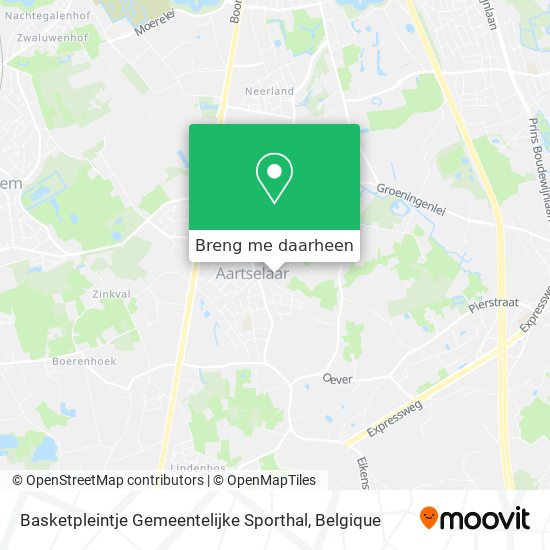 Basketpleintje Gemeentelijke Sporthal kaart