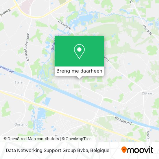 Data Networking Support Group Bvba kaart
