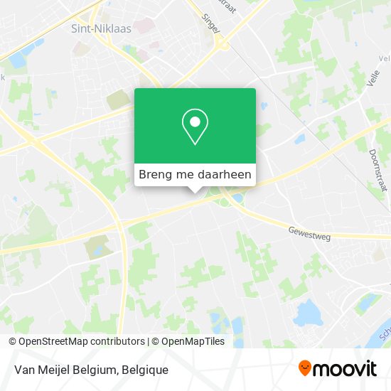 Van Meijel Belgium kaart