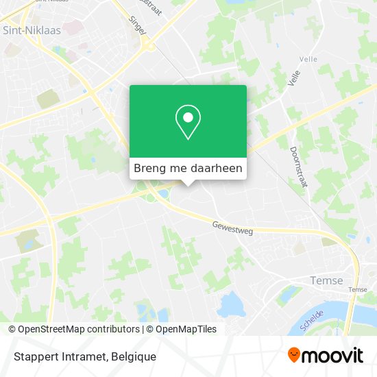 Stappert Intramet kaart