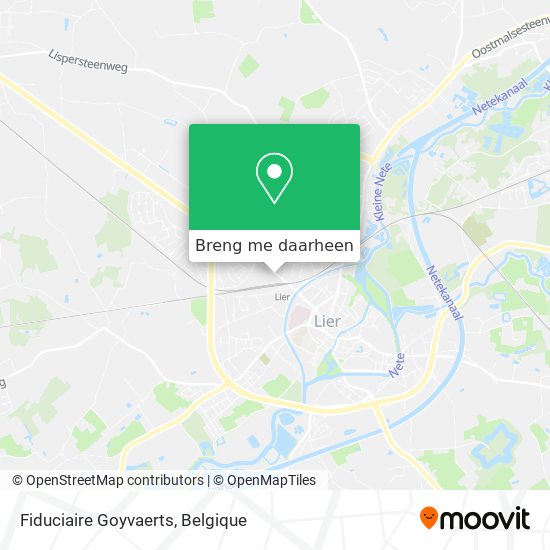 Fiduciaire Goyvaerts kaart