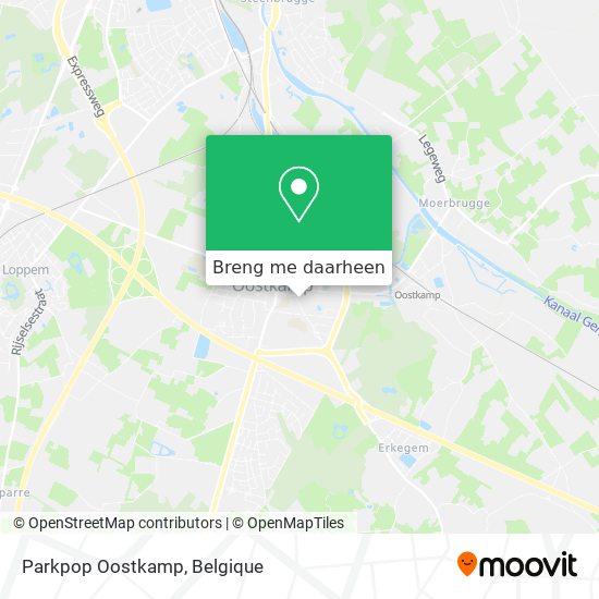 Parkpop Oostkamp kaart